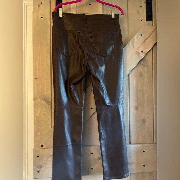 NWT GAP Vintage Slim High Rise Faux Leather Pant - Picture 6 of 9